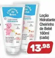 Loção hidratante cheirinho de bebê 160ml