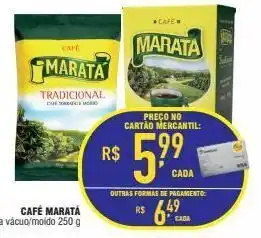 Mercantil Rodrigues Café maratá a vácuo/moído 250 g oferta