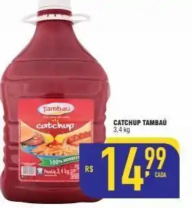 Catchup tambaú 3,4 kg