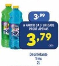 Arena Atacado Desinfetante Triex 2L oferta