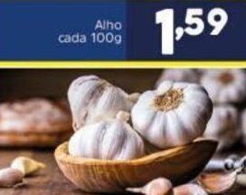 Arena Atacado Alho cada 100g oferta