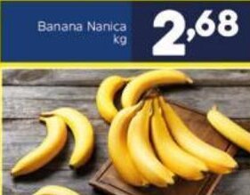 Arena Atacado Banana Nanica 1kg oferta