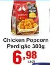 Rossi Supermercado Chicken Popcorn Perdigao 300g oferta