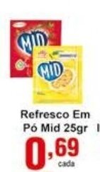 Rossi Supermercado Refresco em po Mid 25g oferta