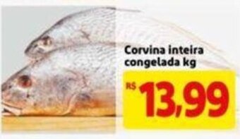 Extra Supermercado Corvina Inteira congelada 1kg oferta