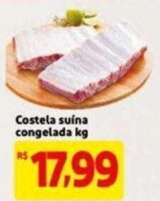 Extra Supermercado Costela Suina Congelada 1kg oferta