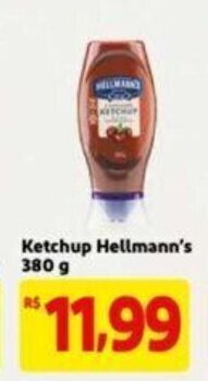 Extra Supermercado Ketchup Hellmann's 380g oferta
