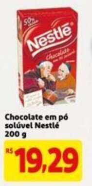 Extra Supermercado Chocolate em po soluvel Nestle 200g oferta