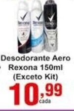 Rossi Supermercado Desodorante Aero Rexona 150ml oferta