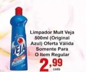Limpador Mult Veja 500ml Oferta Valida Somente Para o Item Regular