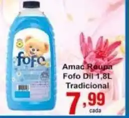 Rossi Supermercado Amac Roupa Fofo Dil 1.8L Tradicional oferta