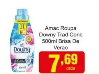 Amac Roupa Downy Trad Conc 500ml Brisa De Verao