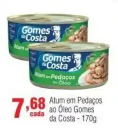 Atum em pedacos ao Oleo Gomes da Costa 170g