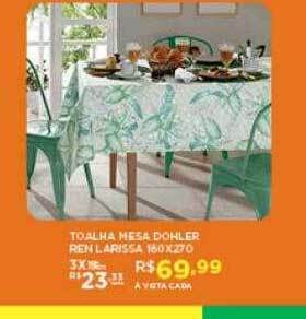 DB Supermercados Toalha Mesa Dohler Ren Larissa oferta