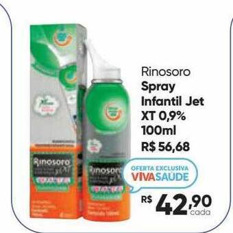 Rinosoro Spray Infantil Jet Xt 0.9%