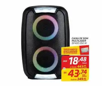 GBarbosa Caixa De Som Multilaser oferta