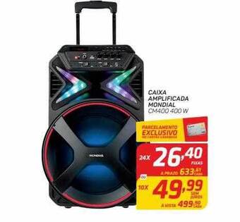 GBarbosa Caixa Amplificada Mondial oferta
