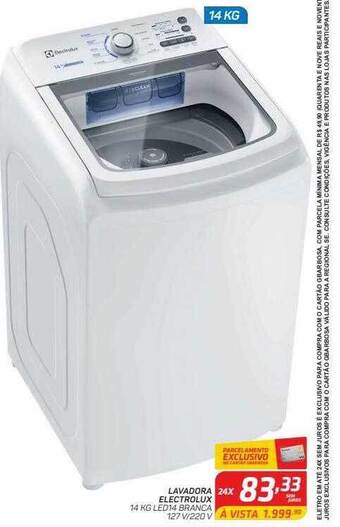 GBarbosa Lavadora Electrolux oferta