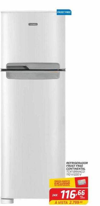 GBarbosa Refrigerador Frost Free Continental oferta