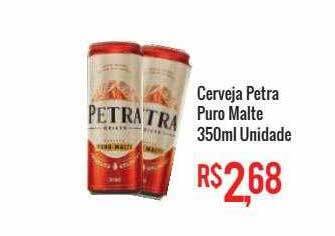 Mart Minas Cerveja Petra Puro Malte Unidade oferta