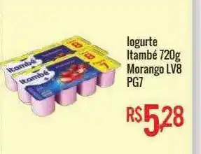 Mart Minas Iogurte Itambé Morango oferta