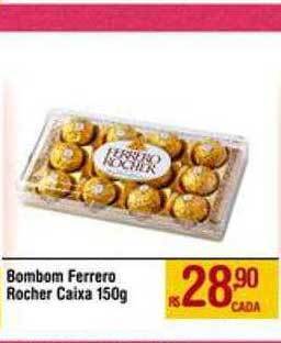 Bombom Ferrero Rocher Caixa