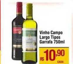 Max Atacadista Vinho Campo Largo Tipos Garrafa oferta