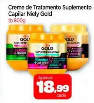 Creme De Tratamento Suplemento Capilar Niely Gold