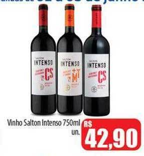 Proença Supermercados Vinho Salton Intenso oferta