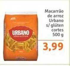 Macarrão De Arroz Urbano S Gluten Cortes