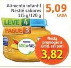 Sonda Alimento Infantil Nestlé Sabores Leve 4 Pague 3 oferta
