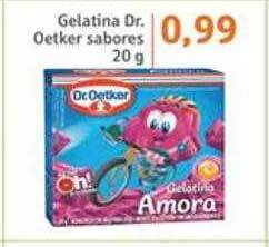 Sonda Gelatina Dr. Oetker Sabores oferta