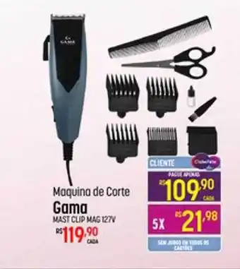 Maquina De Corte Gama Mast Clip Mag 127v