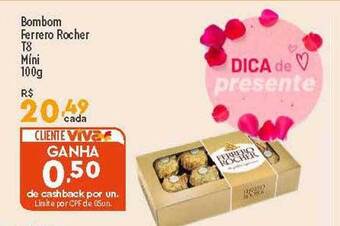 Supper Rissul Bombom Ferrero Rocher T8 Mini oferta