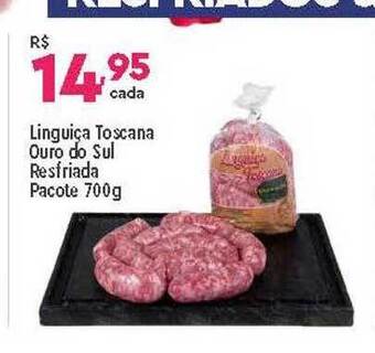 Supper Rissul Linguiça Toscana Ouro Do Sul Resfriada oferta