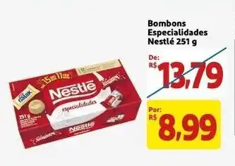 Mercado Extra Bombom Especialidades Nestle 251g oferta