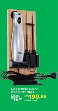 Faca electric philco