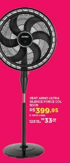 DB Supermercados Ventilador arno oferta