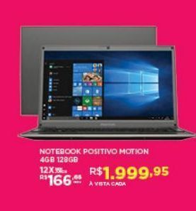 Notebook positivo motion