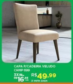 DB Supermercados Capa para cadeira oferta