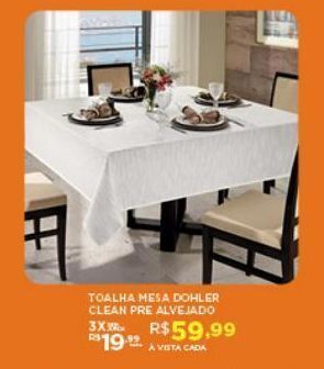 DB Supermercados Toalha de mesa oferta
