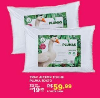 DB Supermercados Travesseiro oferta
