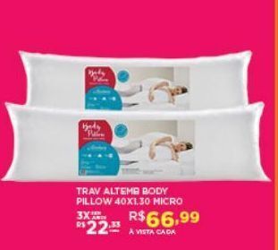 DB Supermercados Travesseiro oferta
