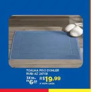 DB Supermercados Toalha piso dohler oferta