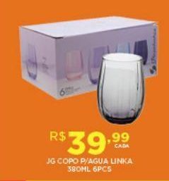 DB Supermercados Jg copo de água oferta