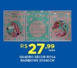 DB Supermercados Quadro decor oferta