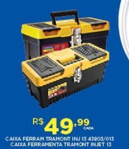 DB Supermercados Caixa de ferramentas oferta