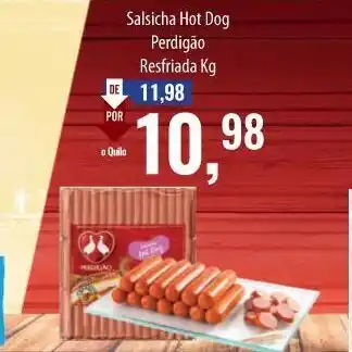 Supermercados BH Salsicha Hot Dog oferta