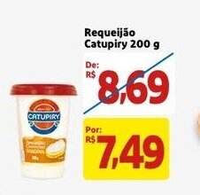 Mercado Extra Requeijao Catupiry 200g oferta