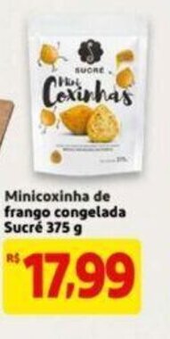 Extra Supermercado Minicoxinha de frango congelada Sucre 375g oferta